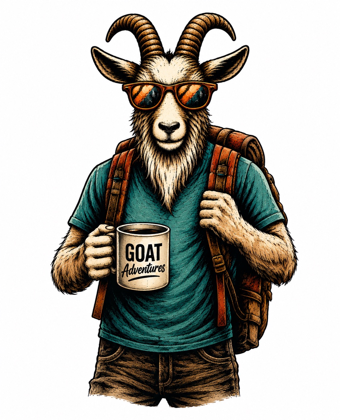 Goat Adventures mascot